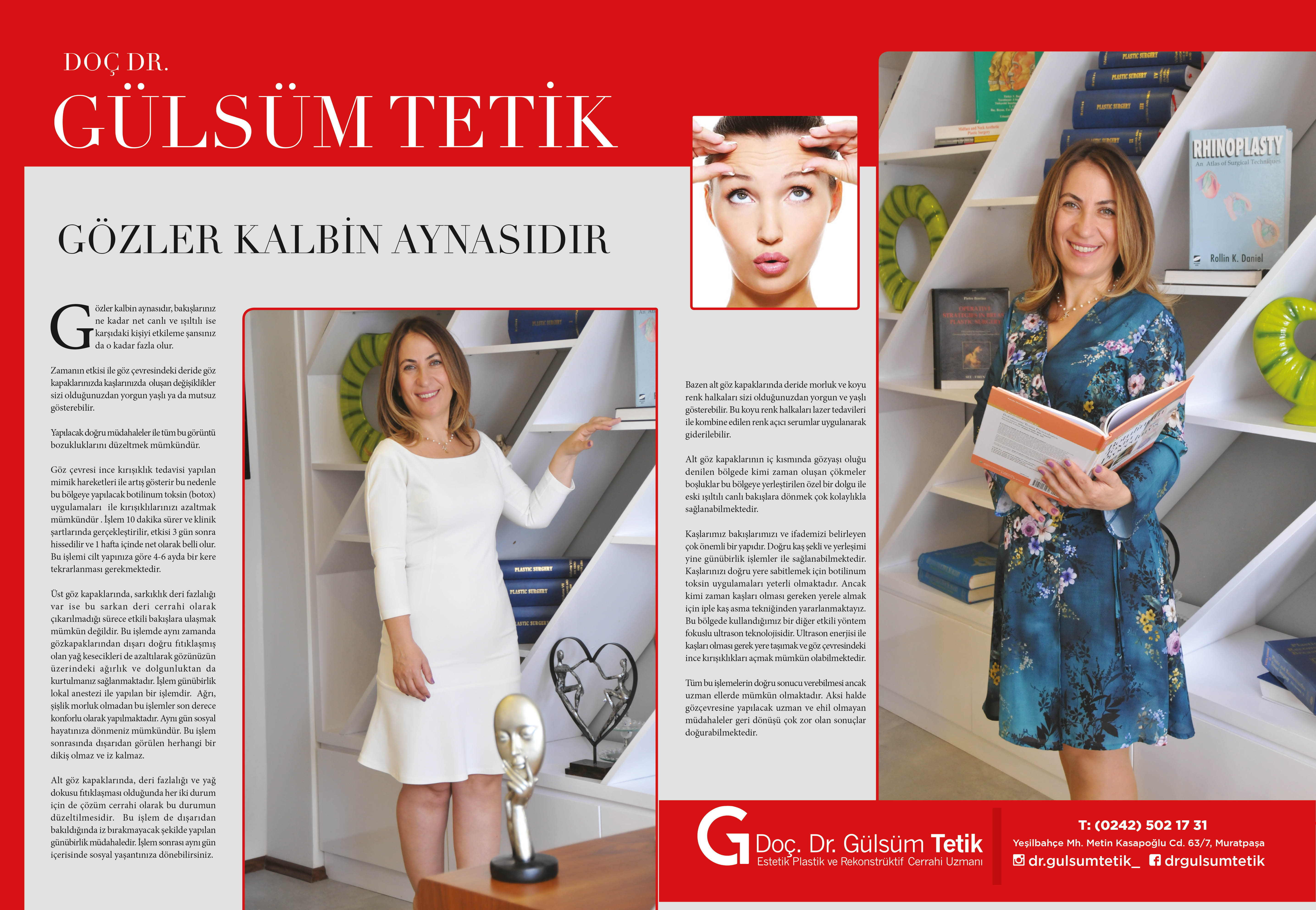 Gözler Kalbin Aynasıdır - Köşe Yazısı